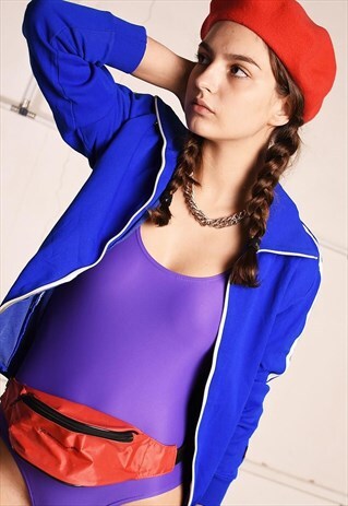 VINTAGE 70'S RETRO SPORTS TRACKSUIT JACKET