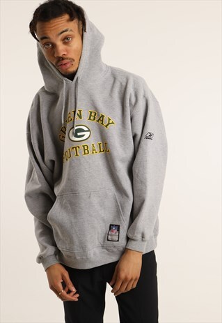 VINTAGE REEBOK NFL PRINT SWEATSHIRT