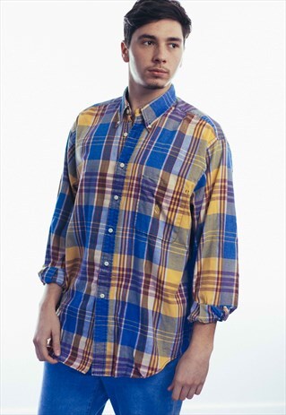 VINTAGE NAUTICA LOGO SHIRT 90S L 11