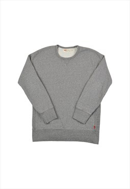 Vintage Levi's Sweatshirt Grey Large