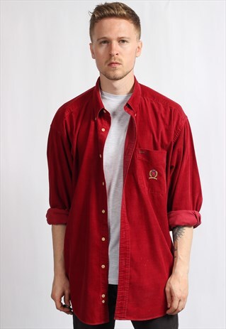 VINTAGE TOMMY HILFIGER CORDUROY SHIRT