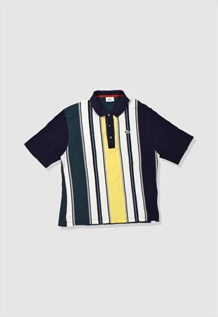 VINTAGE 90S CHEMISE LACOSTE STRIPE POLO SHIRT