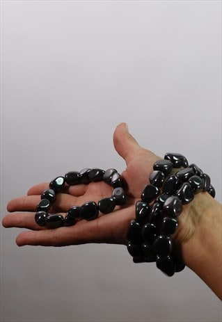 NATURAL HEMATITE BRACELET