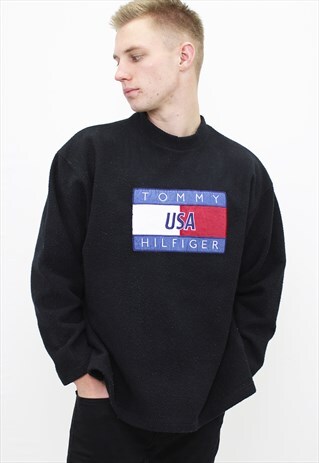 VINTAGE TOMMY HILFIGER FLEECE SWEATER