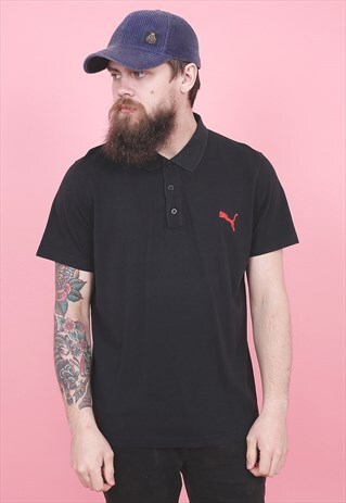VINTAGE PUMA POLO SHIRT /R6197