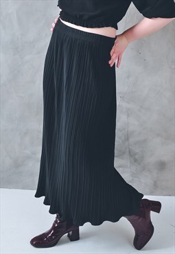 flowy maxi skirt 80s