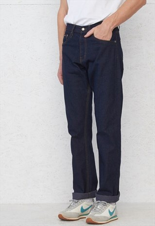 VINTAGE RETRO NAVY PIERRE CARDIN DENIM JEANS