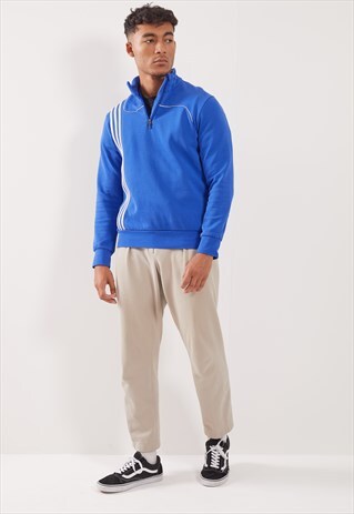 VINTAGE ADIDAS 1/4 ZIP SWEATSHIRT
