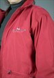 VINTAGE BILLABONG WINTER JACKET IN RED M
