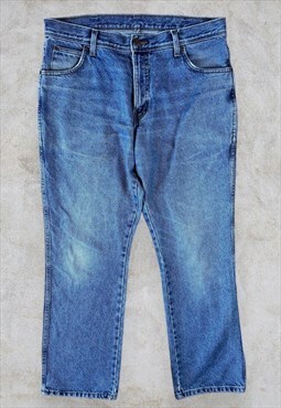 Vintage Wrangler Jeans Blue Straight Leg Regular Fit W36 L30