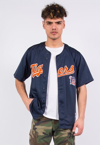 VINTAGE DETROIT TIGERS BASEBALL JERSEY MLB SHIRT