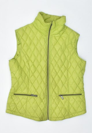 VINTAGE 00'Y2K MICHAEL KORS PADDED GILET GREEN