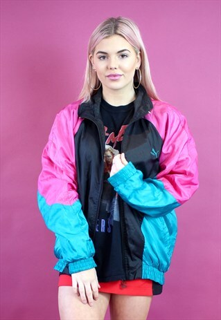 VINTAGE 90'S PUMA SHELL BOMBER JACKET