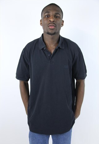VINTAGE HUGO BOSS BLACK POLO SHIRT