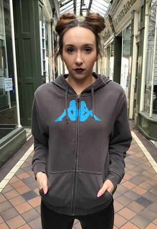 VINTAGE KAPPA HOODIE SMALL