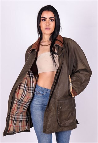 VINTAGE BURBERRY QUILTED JACKET J4006