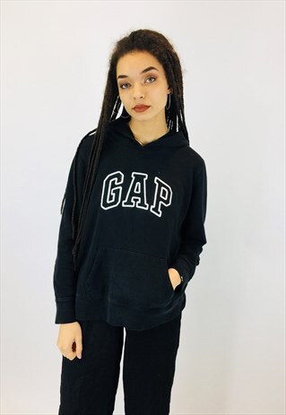 VINTAGE GAP EMBROIDERED HOODIE
