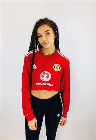 VINTAGE SCOTLAND FC FOOTBALL JERSEY