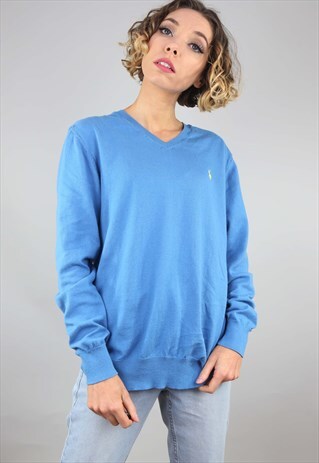 VINTAGE RETRO OVERSIZED POLO RALPH LAUREN JUMPER