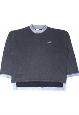 Vintage 90's Puma Sweatshirt Spellout Crewneck