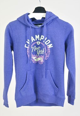 Vintage 00s Champion hoodie in purple