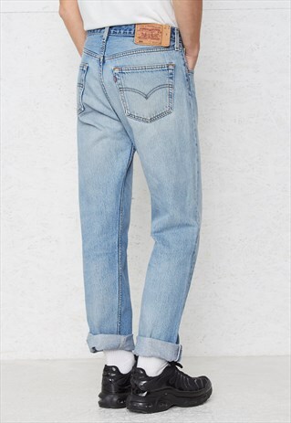 VINTAGE BLUE LEVI'S 501 FIT DENIM JEANS