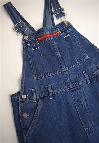 VINTAGE 90S CANYON RIVER BLUES BLUE CROPPED DENIM DUNGAREES