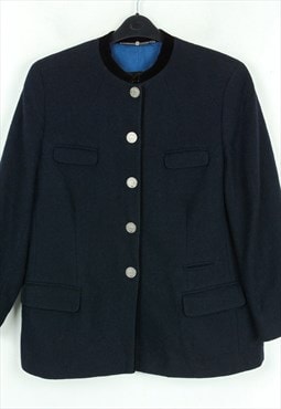 Vintage Bogner L Alpaca Wool Blazer Jacket Coat Waistcoat 