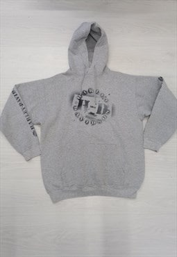 90's Harley-Davidson Hoodie Grey Sweatshirt