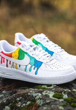 COLOR DRIP AIR FORCE 1S