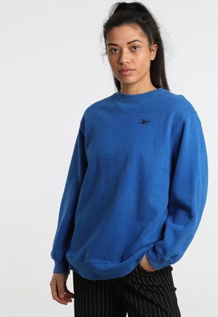 90S REEBOK EMBROIDERED LOGO SWEATSHIRT