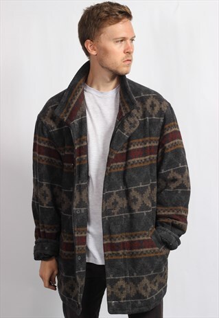 VINTAGE AZTEC FESTIVAL JACKET