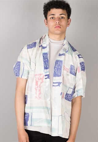 VINTAGE PATTERN SHIRT PTS012