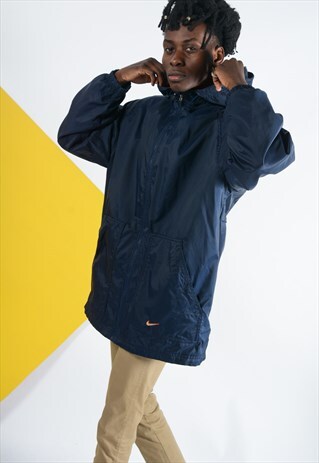 NIKE SPORTS JACKET IN BLUE.