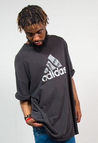 VINTAGE 90S ADIDAS CREW NECK T-SHIRT