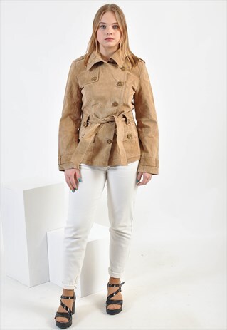 VINTAGE 90S SUEDE LEATHER JACKET