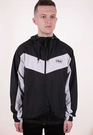 90S VINTAGE FILA SHELL JACKET AA9274