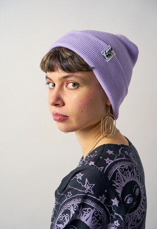LILAC BEANIE HAT
