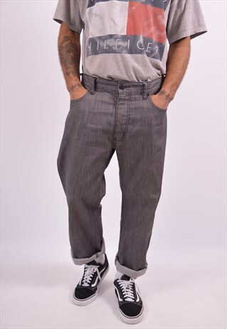 VINTAGE ARMANI JEANS STRAIGHT FIT GREY