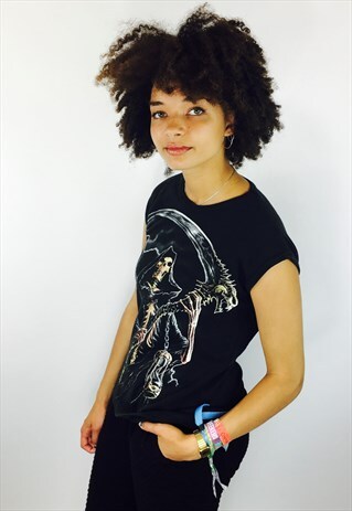ROCK SKULL WASH T SHIRT