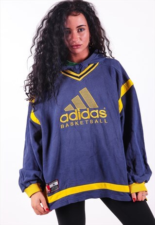 VINTAGE ADIDAS BASKETBALL HOODIE H261