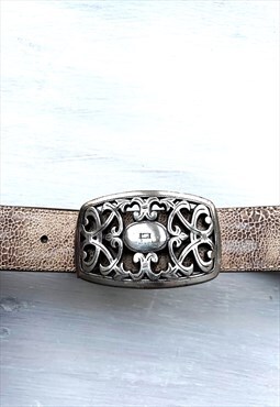 Faded Leather Boho Chic Belt