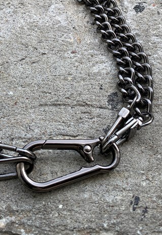 NECK CHAIN WHIT CARABINER