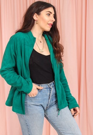 VINTAGE 90S FLEECE IN GREEN