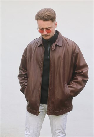 RALPH LAUREN USA STUNNING LEATHER JACKET