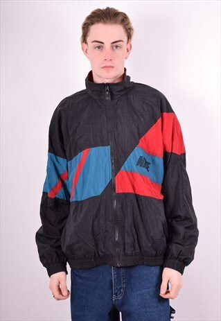 NIKE MENS VINTAGE TRACKSUIT TOP JACKET XL MULTI 90'S