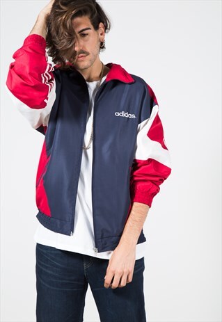 VINTAGE 80S ADIDAS SHELL SPORT JACKET / S1440