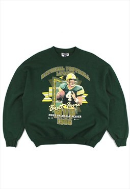 1996 Green Bay Packers MVP Green Sweatshirt, 90s Lee Label 