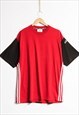 Vintage Oldschool ADIDAS Cotton T-shirt 14642