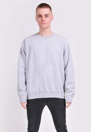 GREY ESSENTIAL SWEATSHIRT